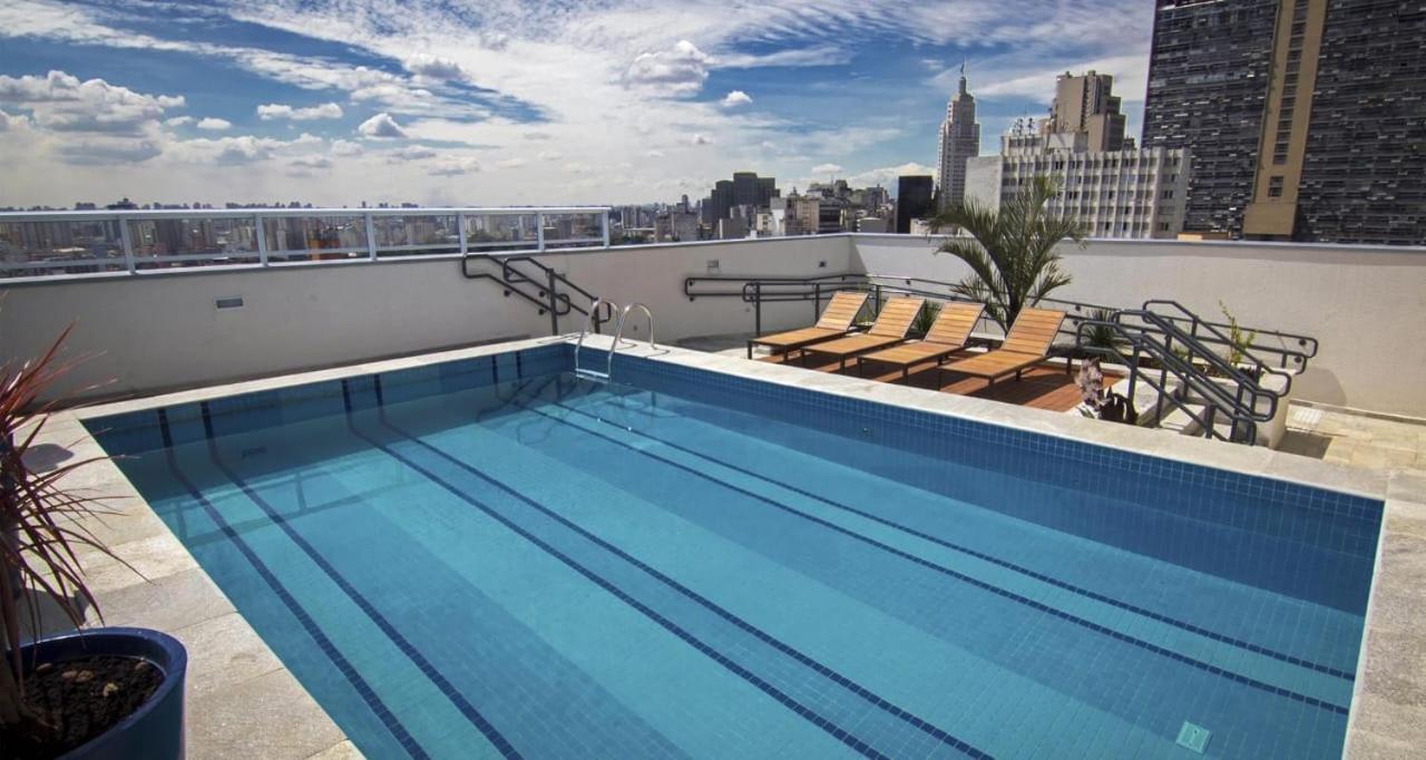 Studio No Centro De Sao Paulo, A 3 Minutos Do Metro, Com Garagem Gratis Aparthotel ภายนอก รูปภาพ