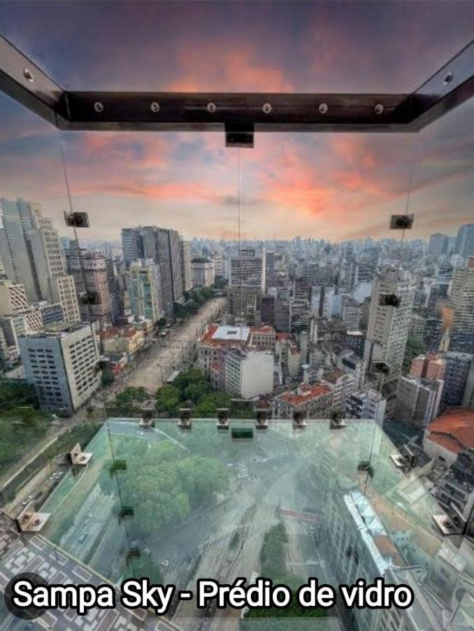Studio No Centro De Sao Paulo, A 3 Minutos Do Metro, Com Garagem Gratis Aparthotel ภายนอก รูปภาพ