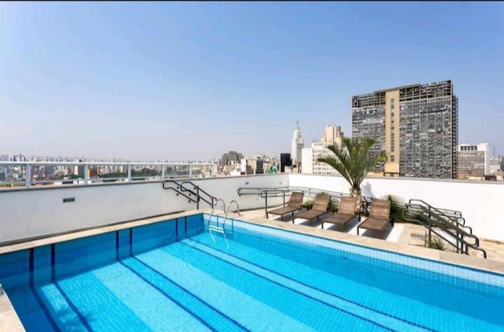 Studio No Centro De Sao Paulo, A 3 Minutos Do Metro, Com Garagem Gratis Aparthotel ภายนอก รูปภาพ